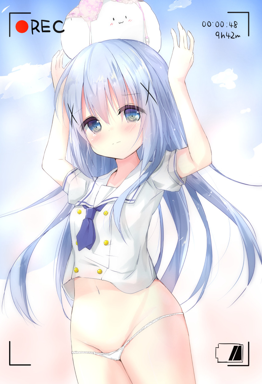 kafuu chino and tippy (gochuumon wa usagi desu ka?) drawn by kouda_suzu