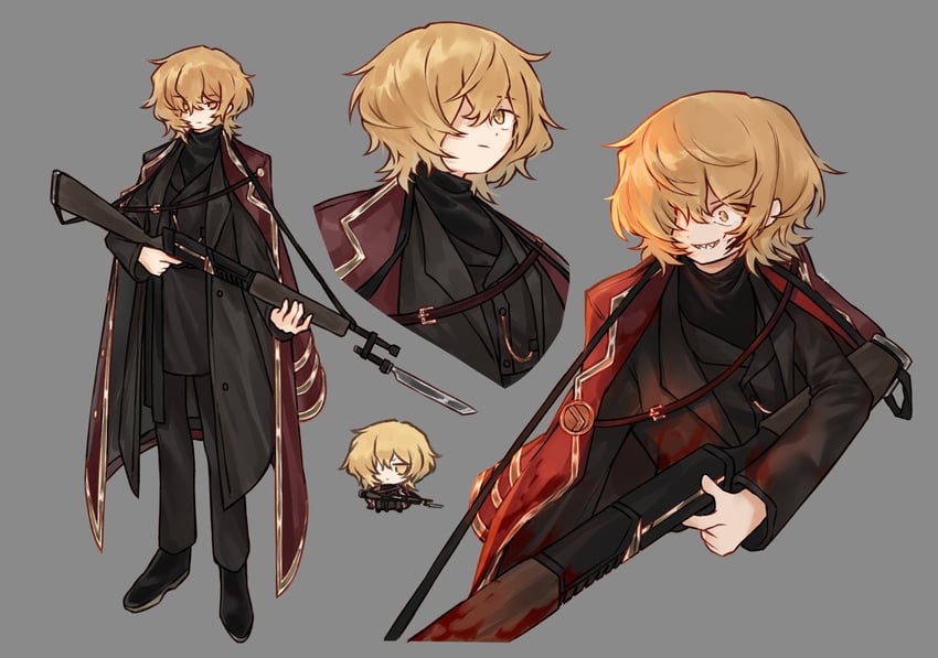 sinclair (project moon and 1 more) drawn by niioys