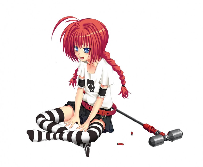 vita and graf eisen (lyrical nanoha and 2 more) drawn by renm