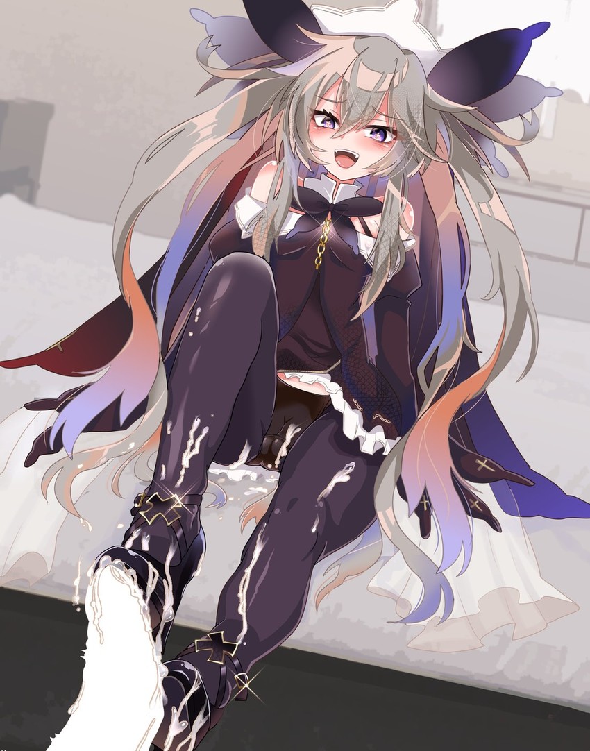 hijirime laeria (indie virtual youtuber) drawn by kuromitu66