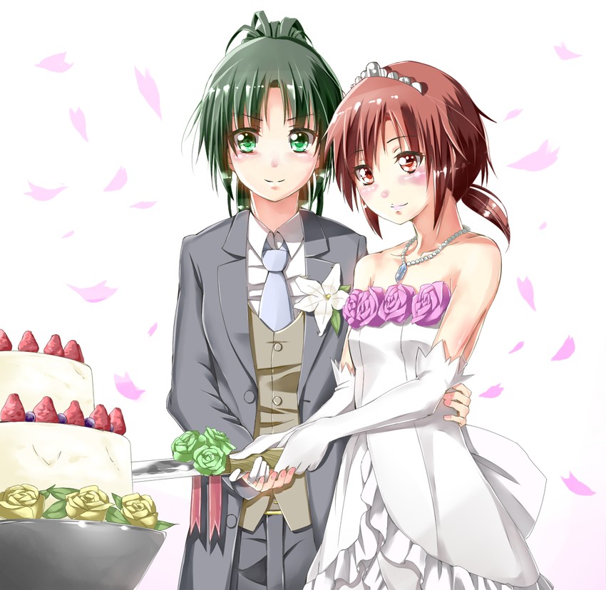 midorikawa nao and hino akane (precure and 1 more) drawn by yuutarou_(fukiiincho)