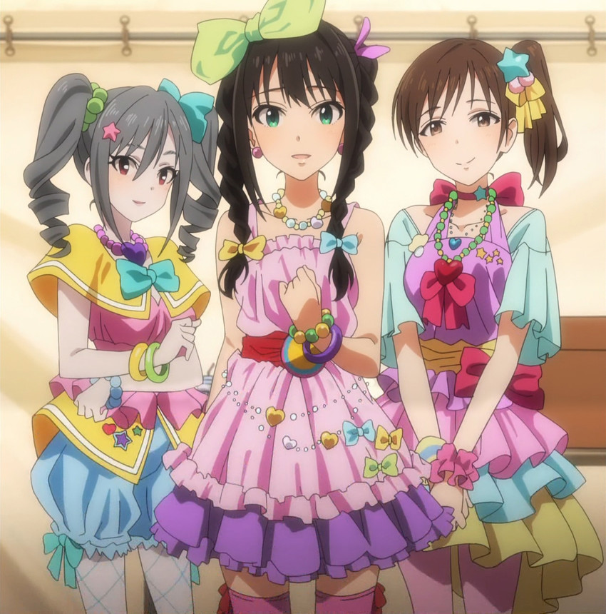 shibuya rin, kanzaki ranko, and nitta minami (idolmaster and 1 more)