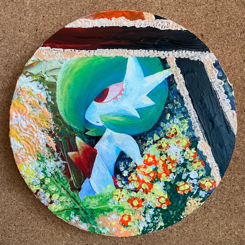 gardevoir and mega gardevoir (pokemon) drawn by kurashina_(krsn_poke324)