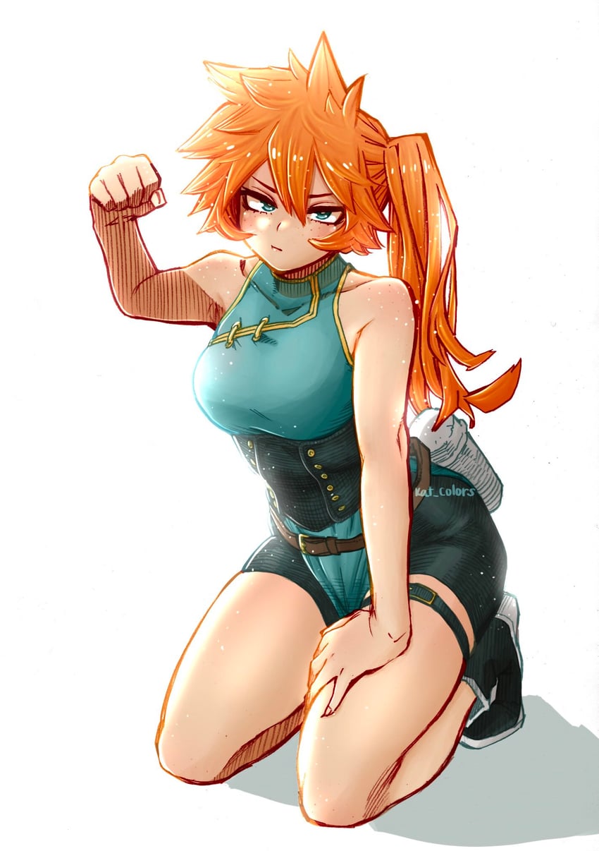 kendo itsuka (boku no hero academia) drawn by horikoshi_kouhei and kat_colors