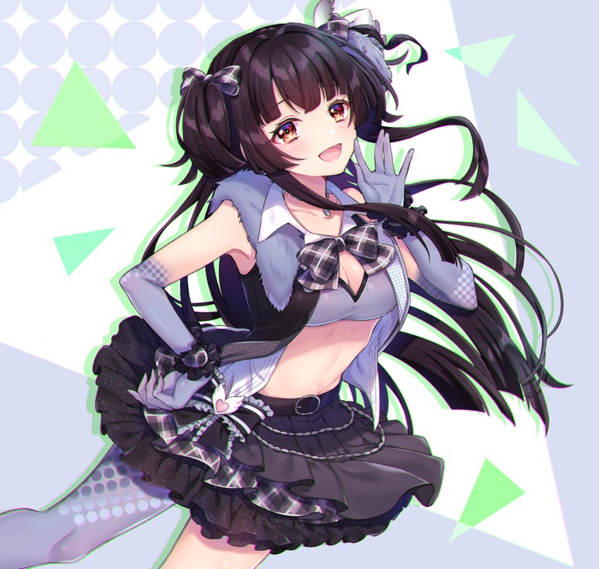 mayuzumi fuyuko (idolmaster and 1 more) drawn by usano