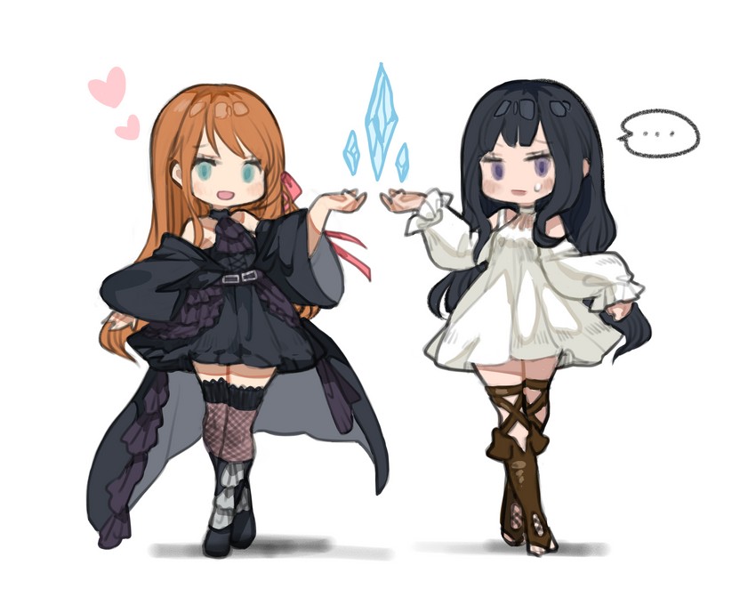 ryne waters and gaia (final fantasy and 1 more) drawn by kkaebing