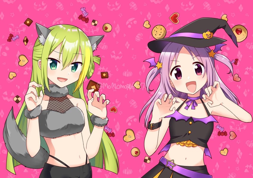 alina gray and misono karin (mahou shoujo madoka magica and 1 more) drawn by momo_tomato