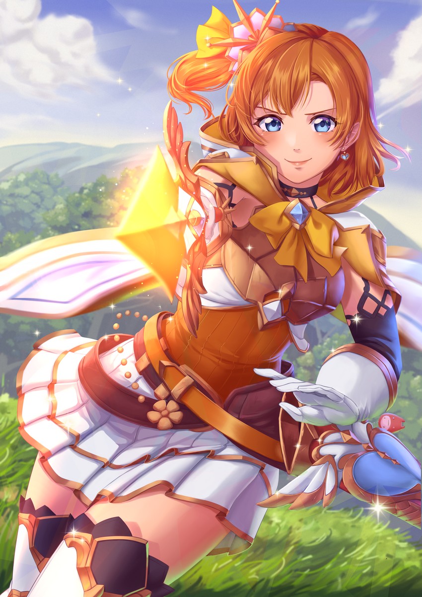 kosaka honoka (love live! and 2 more) drawn by raemn_(raemn2d)
