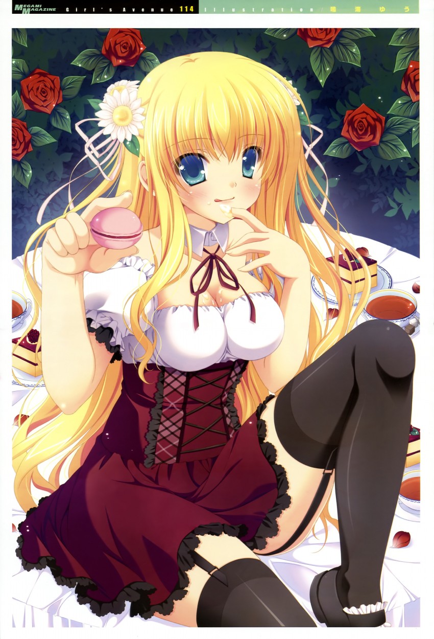megami magazine and 1 more drawn by narumi_yuu_(bunbukudou)