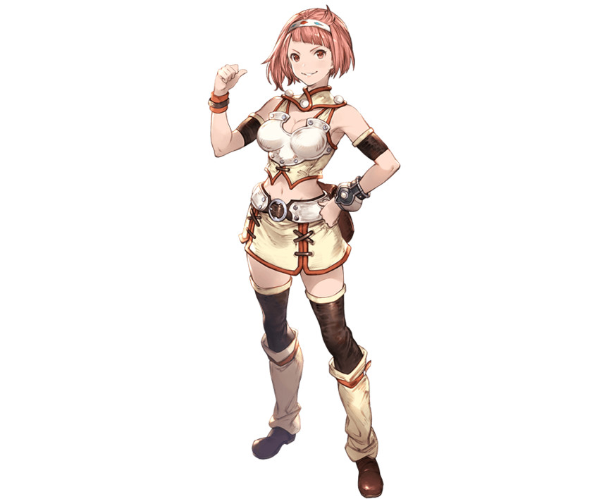 nina dragnot (granblue fantasy and 2 more) drawn by minaba_hideo