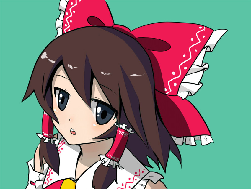 hakurei reimu (touhou) drawn by nora_(le-chat-noir)