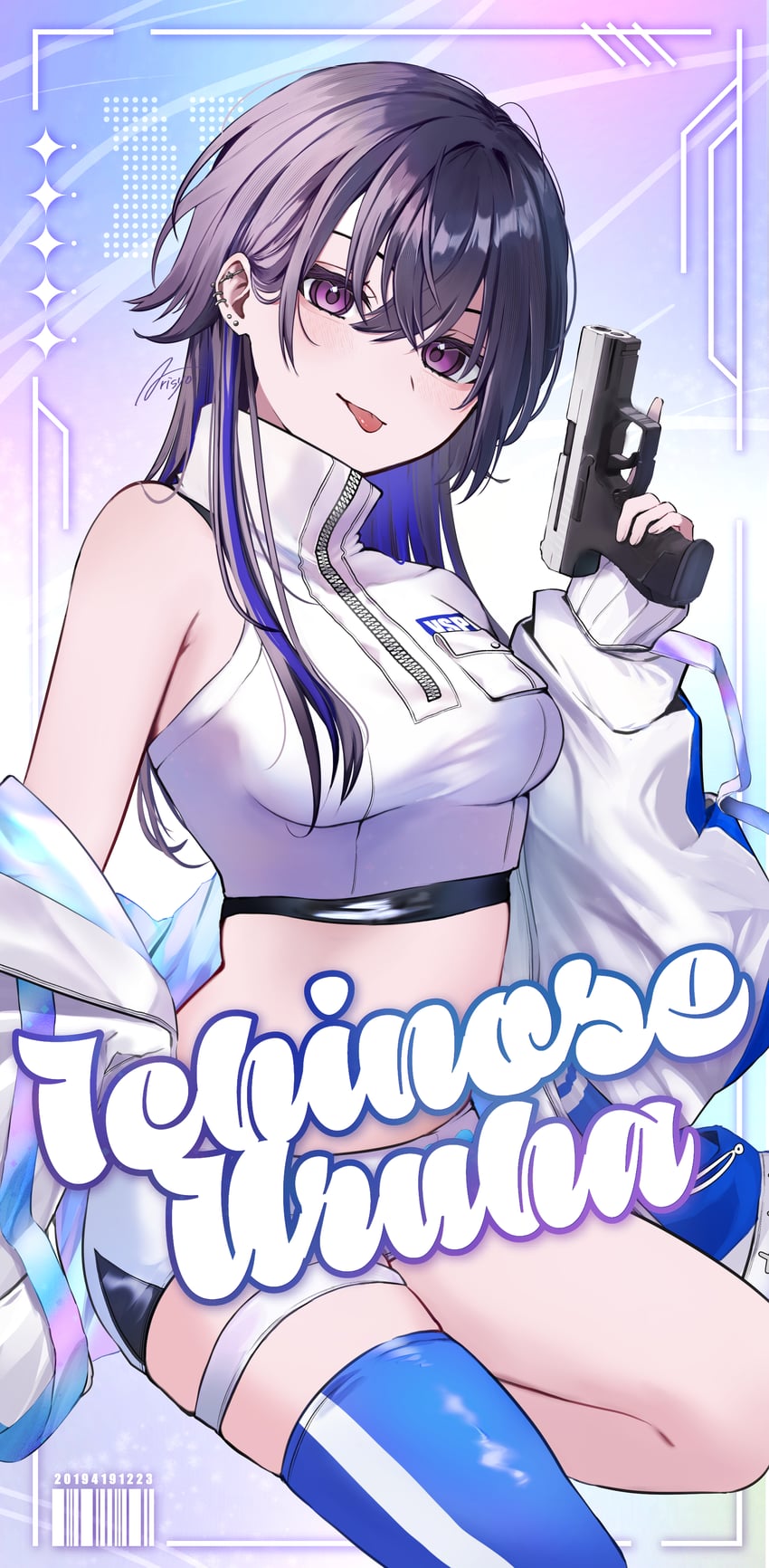 ichinose uruha (vspo! and 1 more) drawn by arisyooon