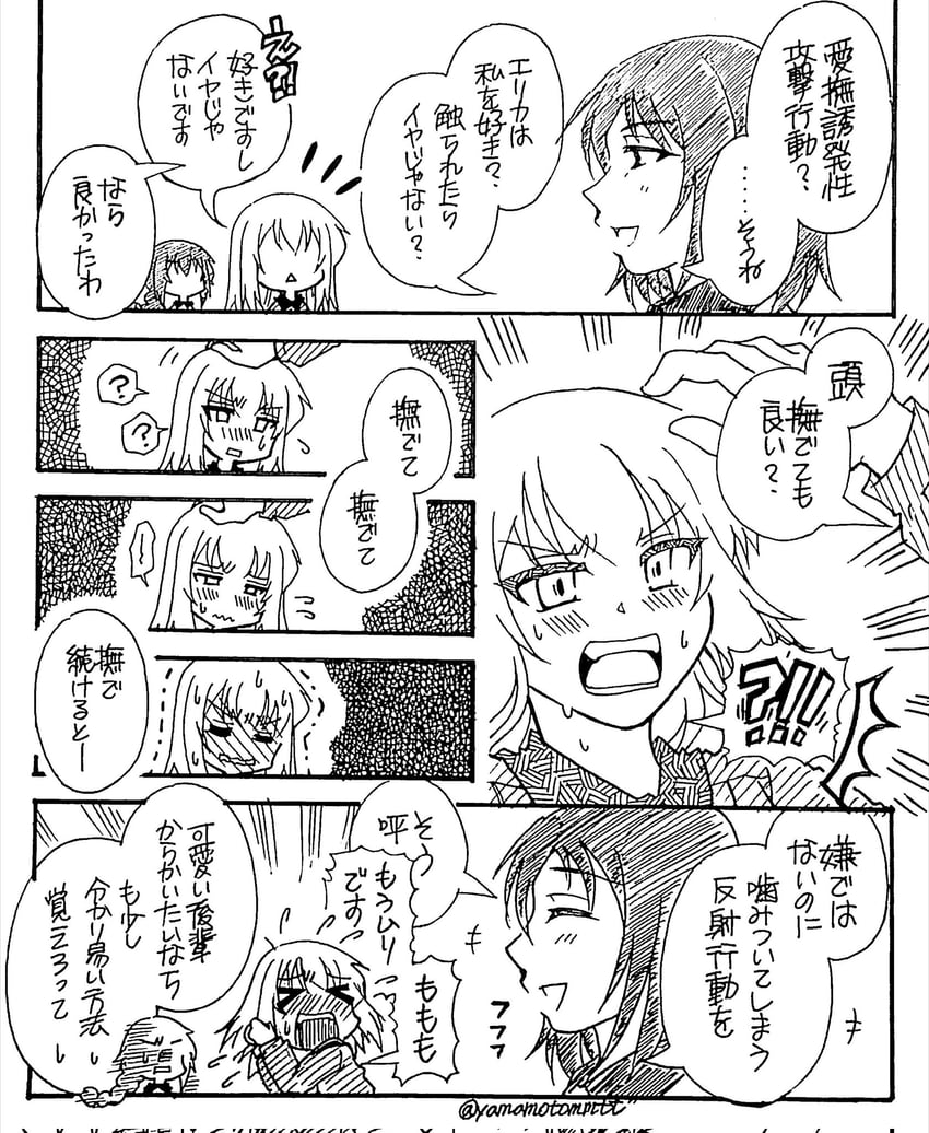 itsumi erika, takahashi natsumi, and maaru ren (girls und panzer and 1 more) drawn by yamamotommtt