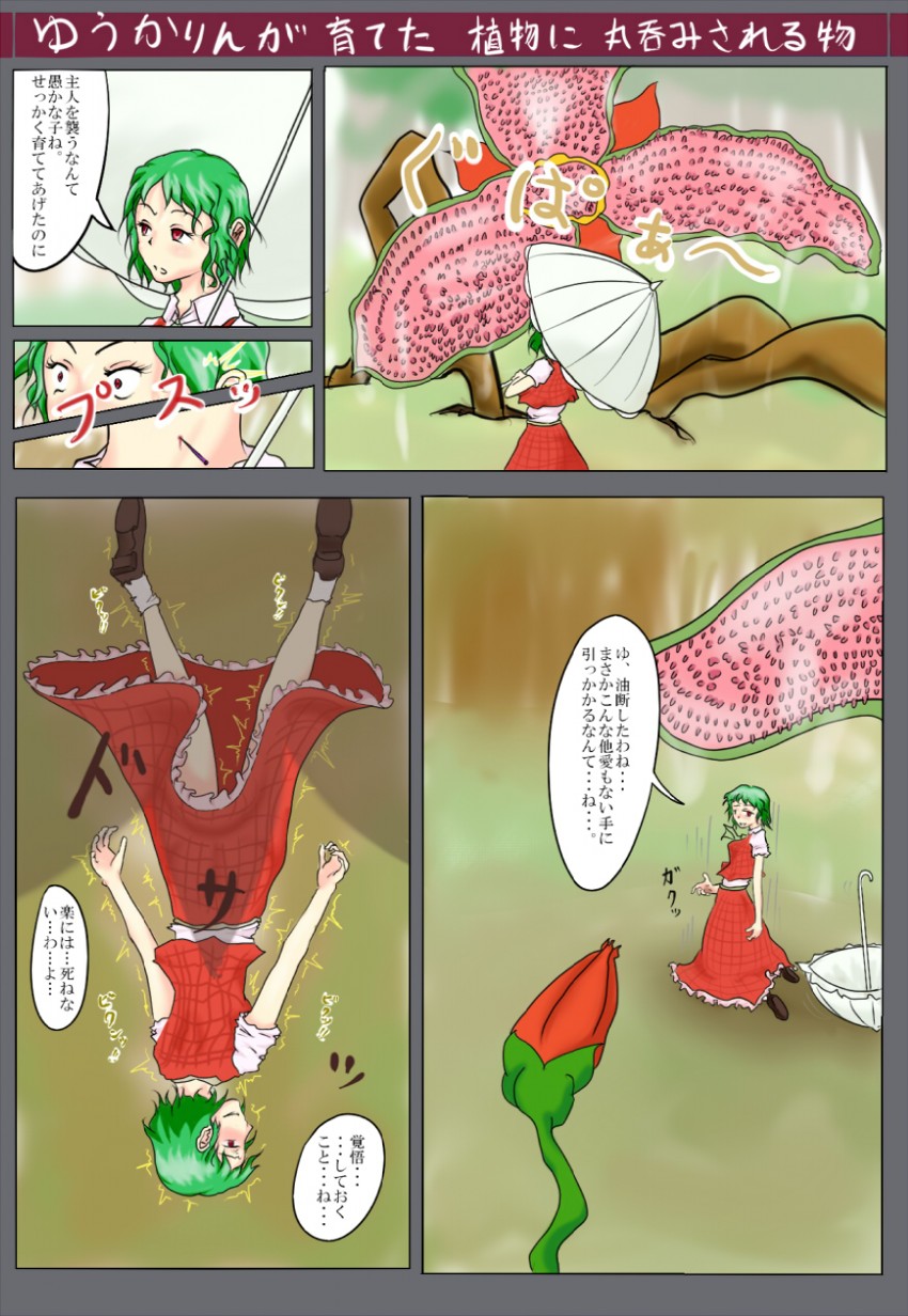 kazami yuuka (touhou) drawn by fib