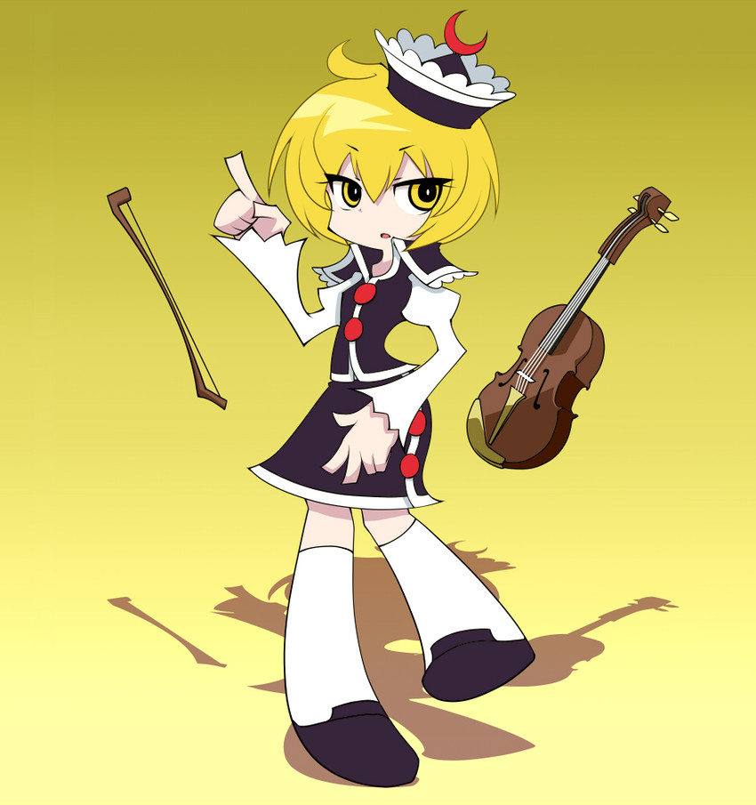 lunasa prismriver (touhou and 1 more) drawn by harusame_(unmei_no_ikasumi)