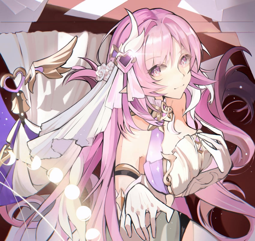 elysia (honkai and 1 more) drawn by minami_branch_peach