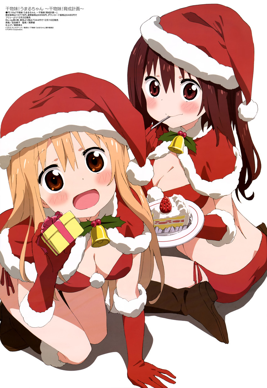doma umaru and ebina nana (megami magazine and 1 more) drawn by yoshida_kanako