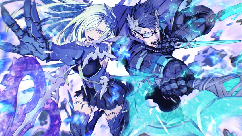 brynhild and sigurd (fate and 1 more) drawn by miwa_shirow