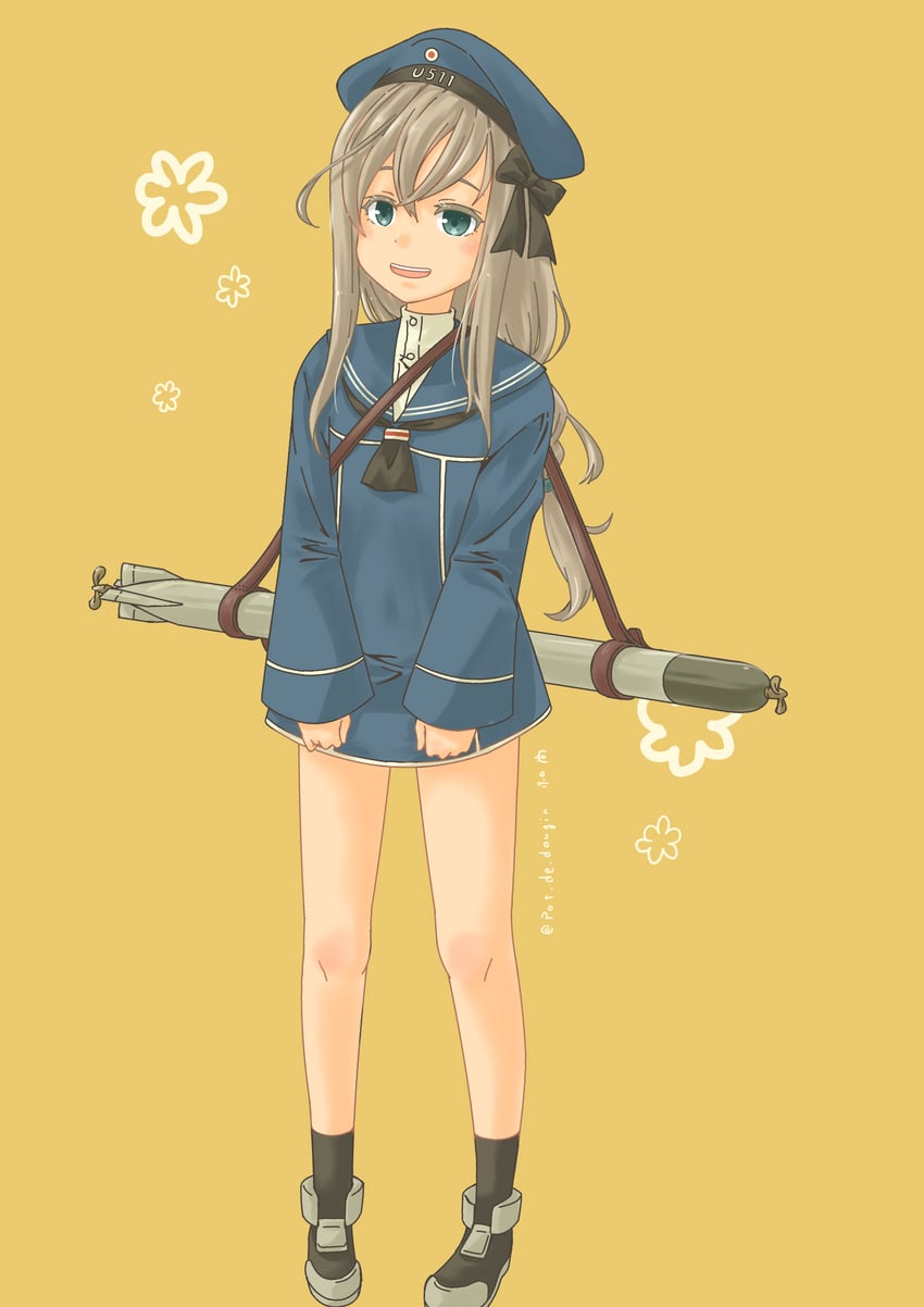 z1 leberecht maass and u-511 (kantai collection) drawn by pot-de