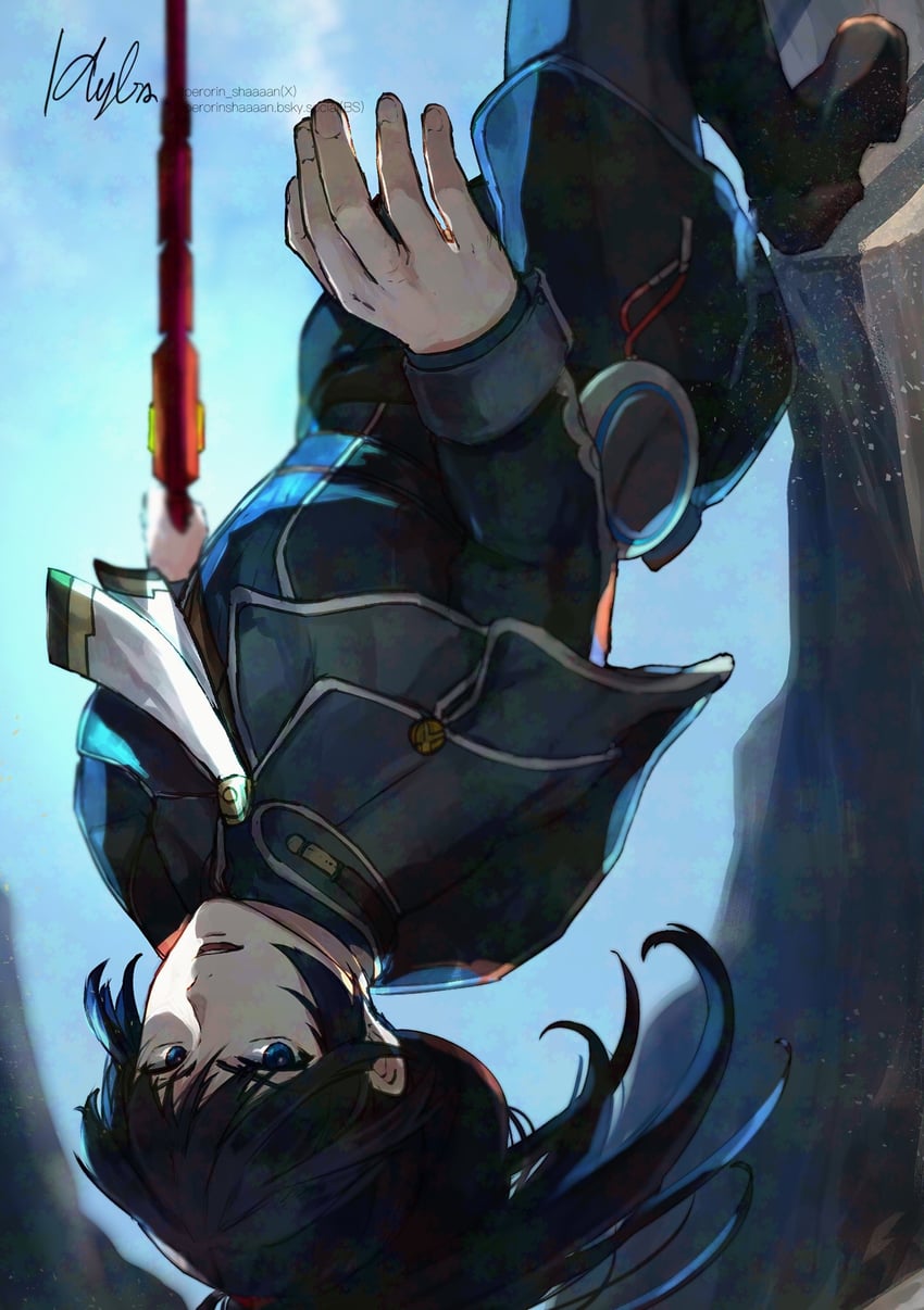 noah (xenoblade chronicles and 1 more) drawn by perorin_shaaaan