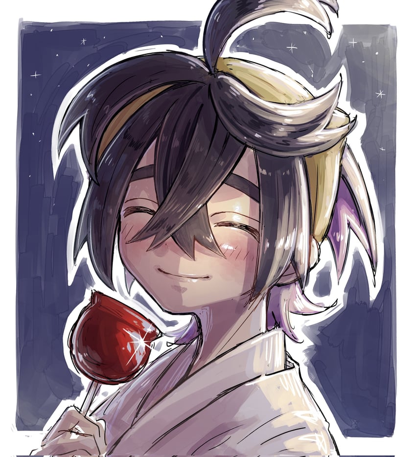 kieran (pokemon and 1 more) drawn by hnai_0