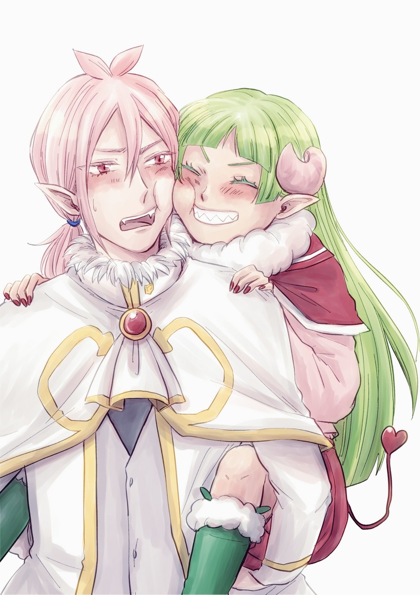valac clara and asmodeus alice (mairimashita! iruma-kun) drawn by hachicoro93