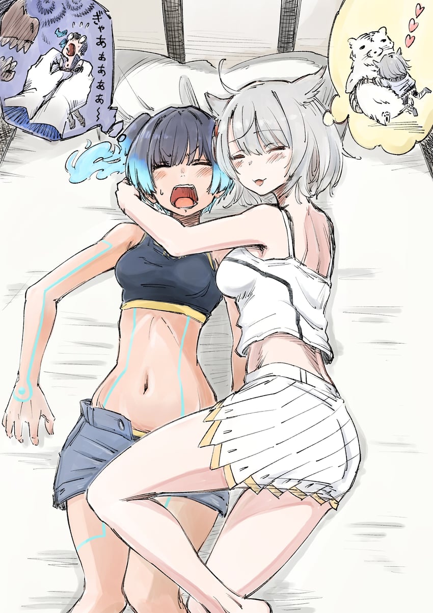 vegeta, mio, sena, and oozaru (dragon ball and 2 more) drawn by nemimin