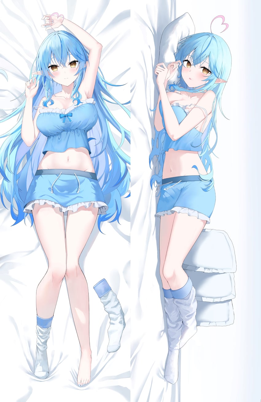 yukihana lamy (hololive) drawn by aki_uzuki3
