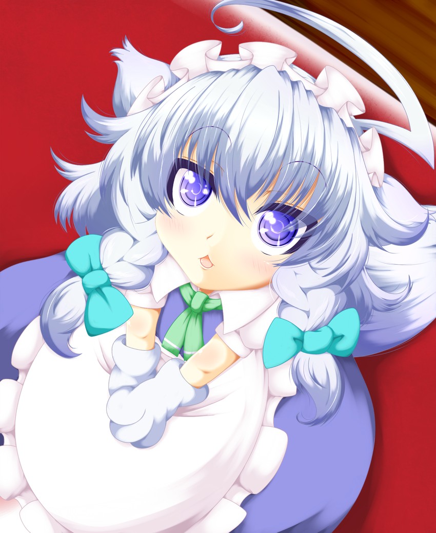 izayoi sakuya and inu sakuya (touhou) drawn by muumuu_(sirufuruteienn)