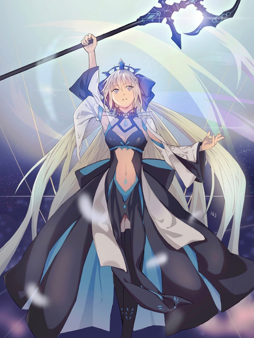 morgan le fay (fate and 1 more) drawn by amunce