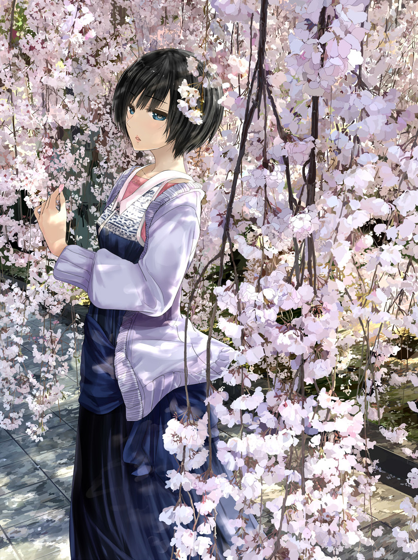 nada koyomi (haunted campus) drawn by chef_no_kimagure_salad