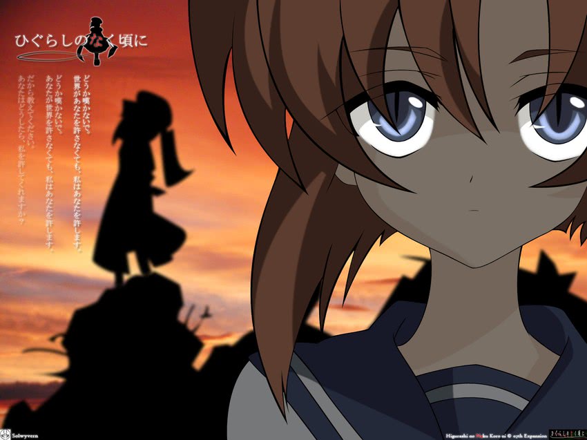 ryuuguu rena (higurashi no naku koro ni) drawn by solwyvern