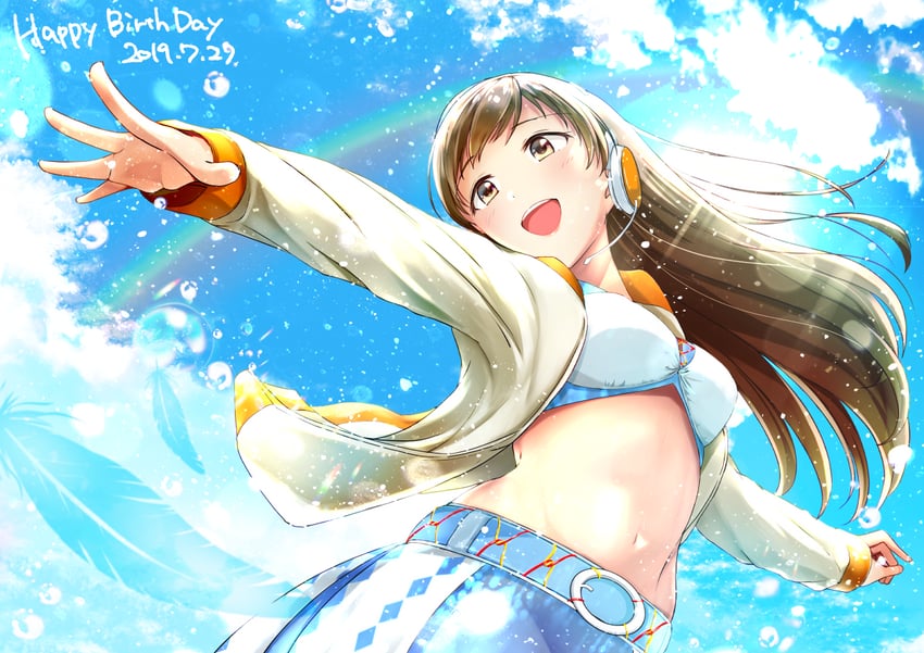 nitta minami (idolmaster and 1 more) drawn by ithi_eito