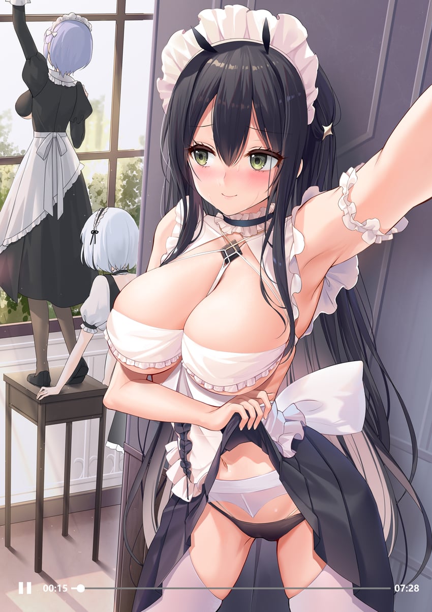 sirius, indomitable, and bellona (azur lane) drawn by silveroid