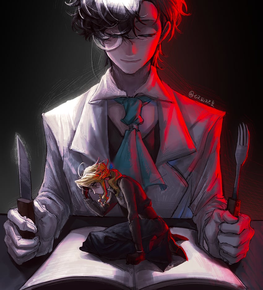 orpheus and alice deross (identity v) drawn by beijingban18388