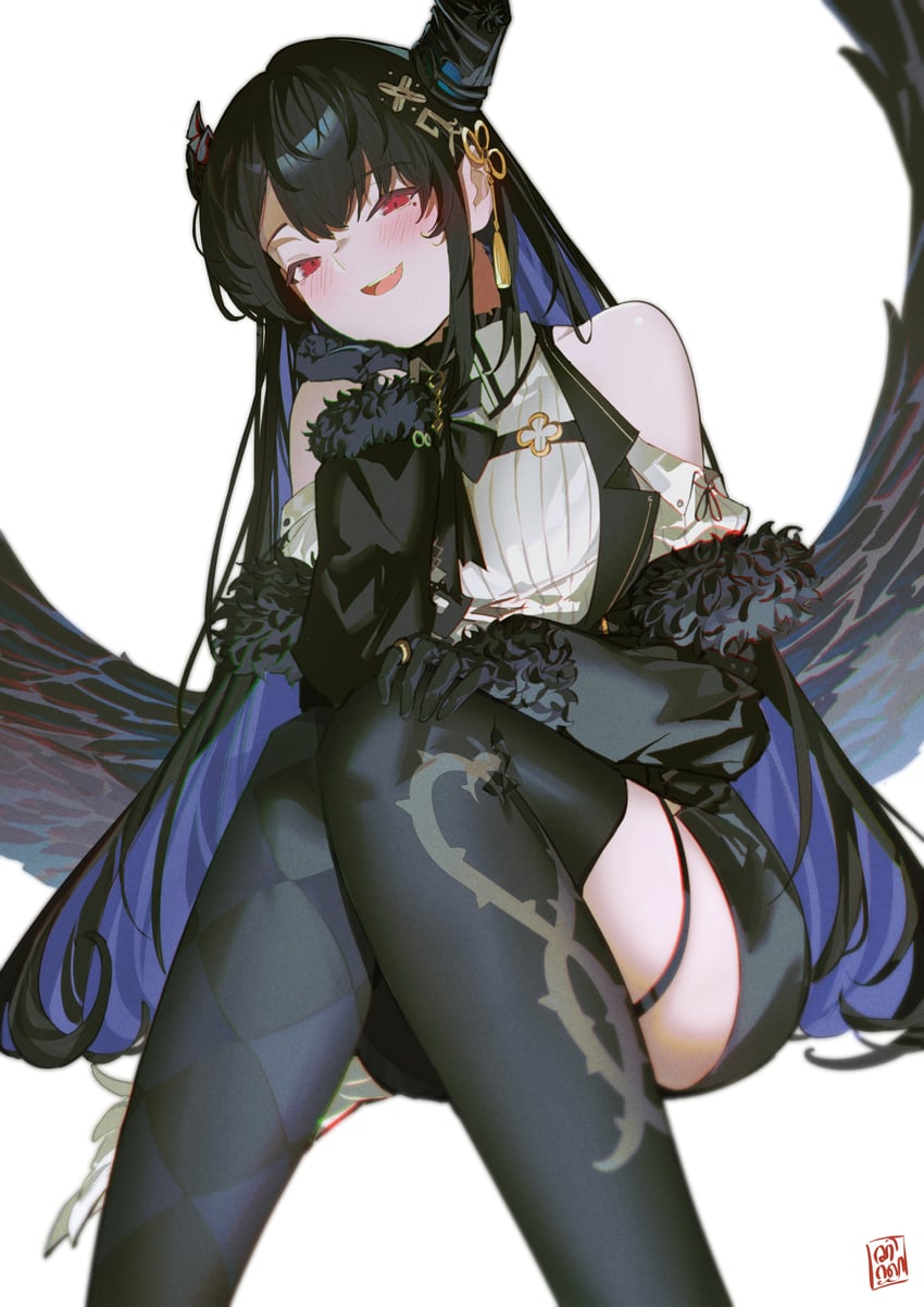 nerissa ravencroft (hololive and 1 more) drawn by sen-jou