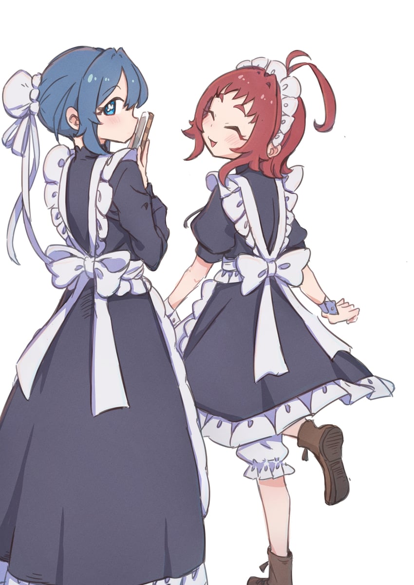 yoshimoto shizuka and yakuzen kusuri (kimi no koto ga dai dai dai dai daisuki na 100-nin no kanojo) drawn by nanami_yotsuya