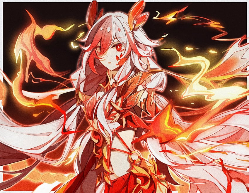 fu hua (honkai and 1 more) drawn by newmanlincoln2