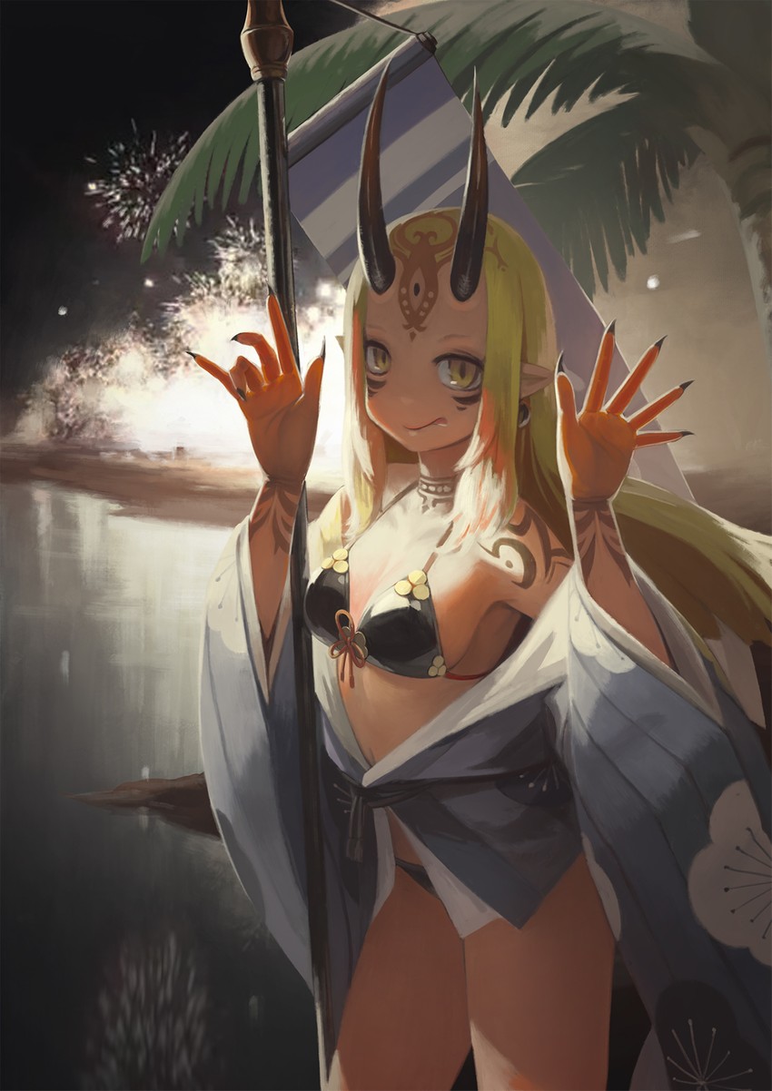 ibaraki douji (fate and 1 more) drawn by weien