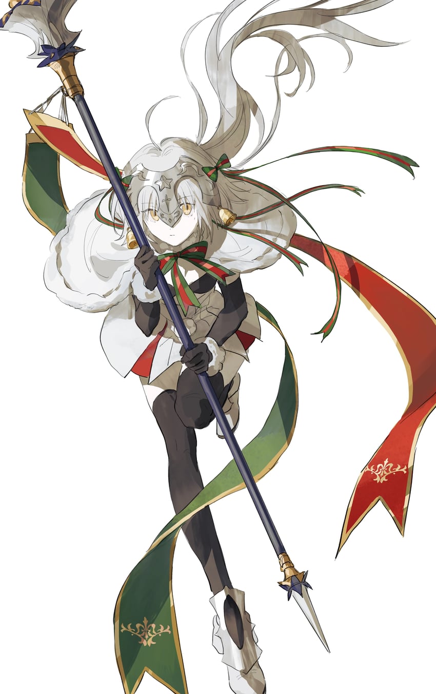 jeanne d'arc alter santa lily (fate and 1 more) drawn by mimulishizi