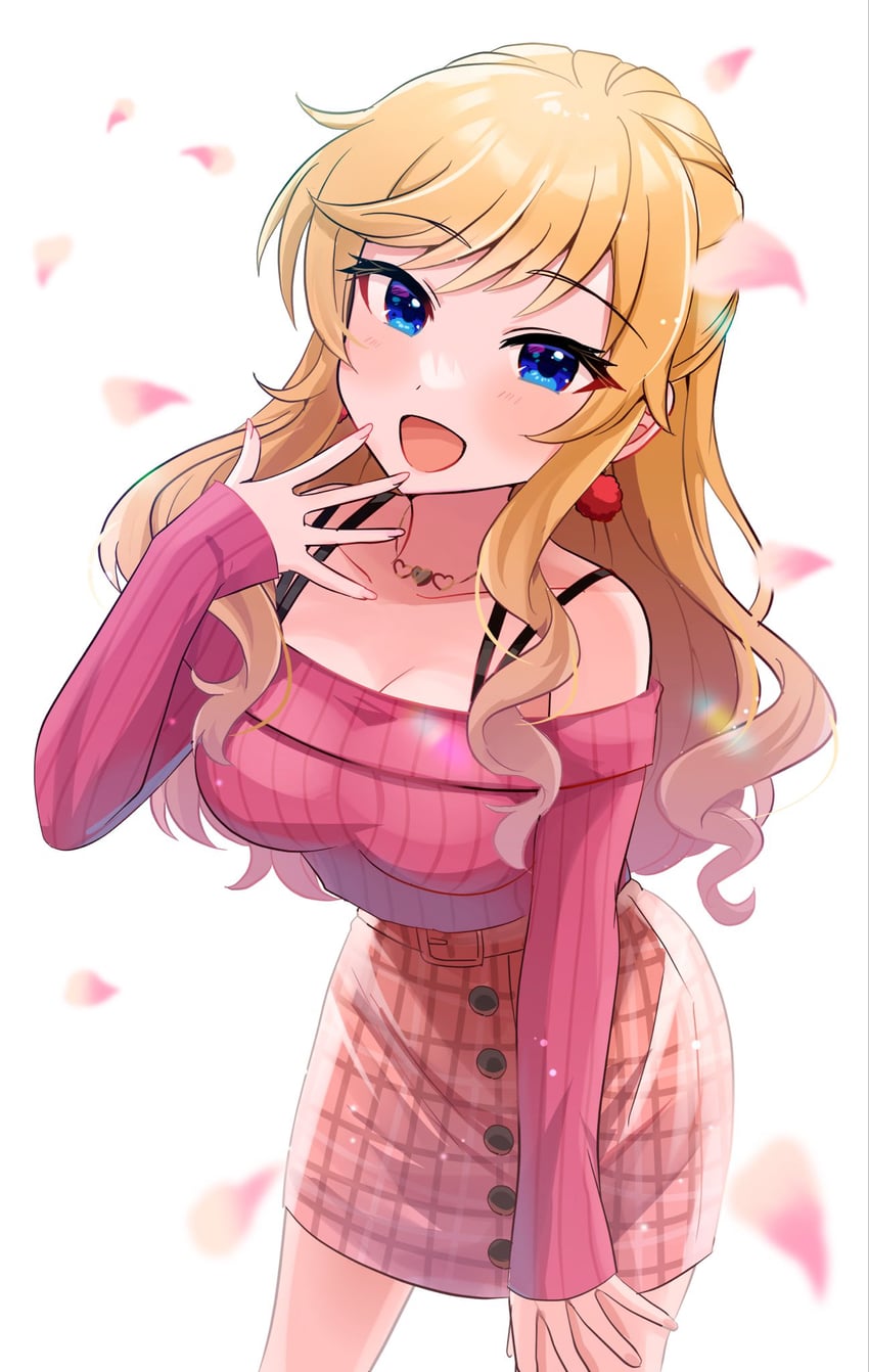 ohtsuki yui (idolmaster and 2 more) drawn by sakura_ran