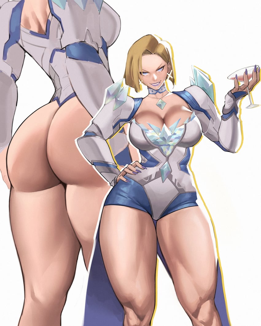 emma frost (marvel and 2 more) drawn by zukululuu