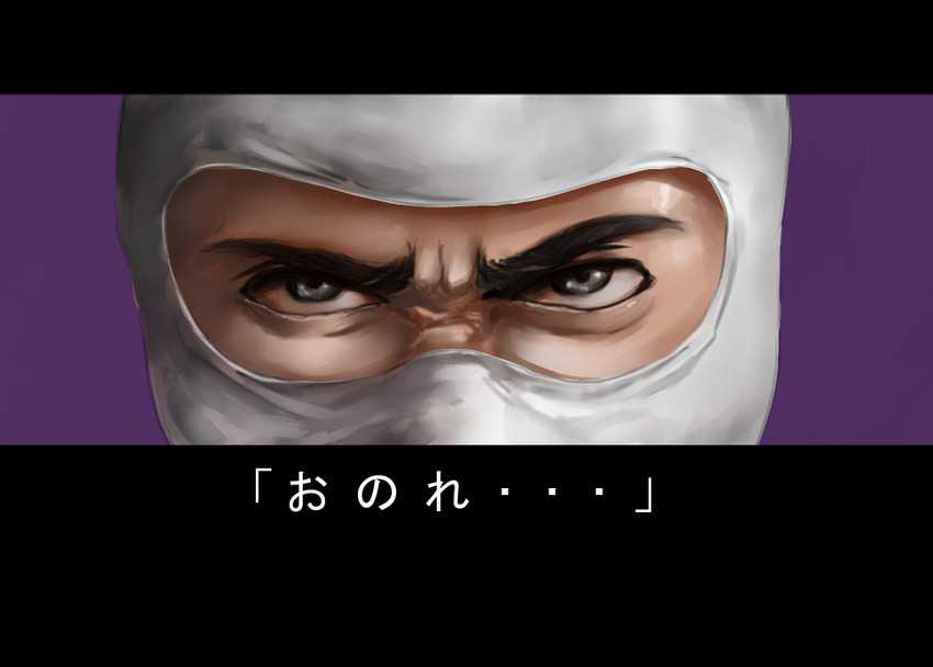 white bomberman (ninja gaiden and 1 more) drawn by okai