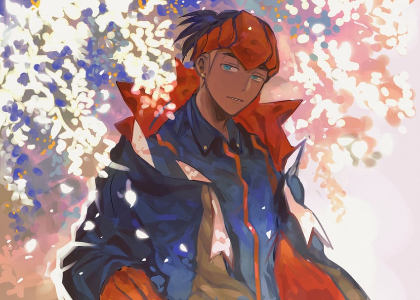 raihan (pokemon and 1 more) drawn by chiyo_(miichiyochin)