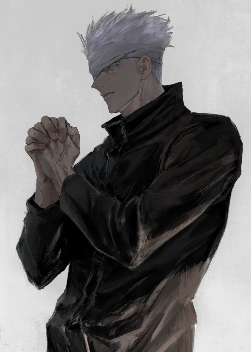 gojou satoru (jujutsu kaisen) drawn by isa_(isanayoruho)