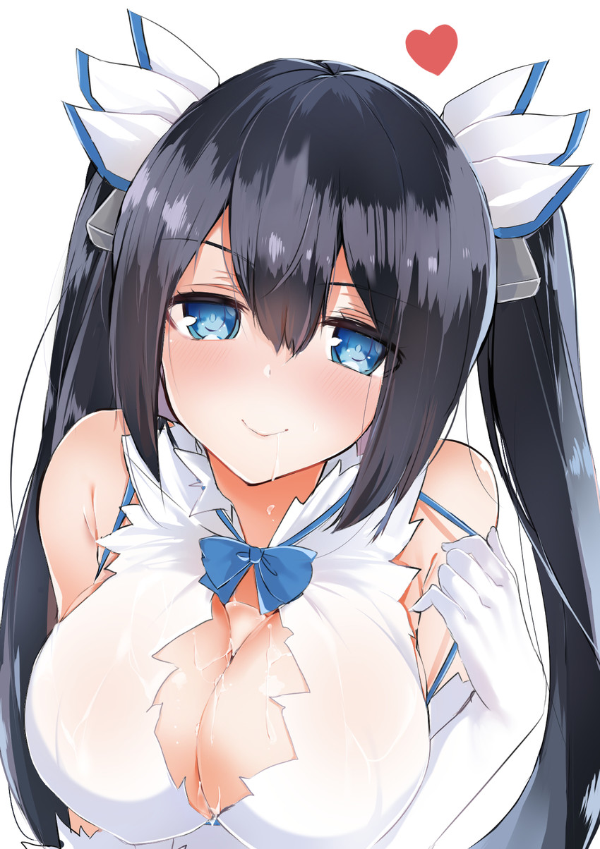 hestia (dungeon ni deai wo motomeru no wa machigatteiru darou ka) drawn by ryuuji_teitoku