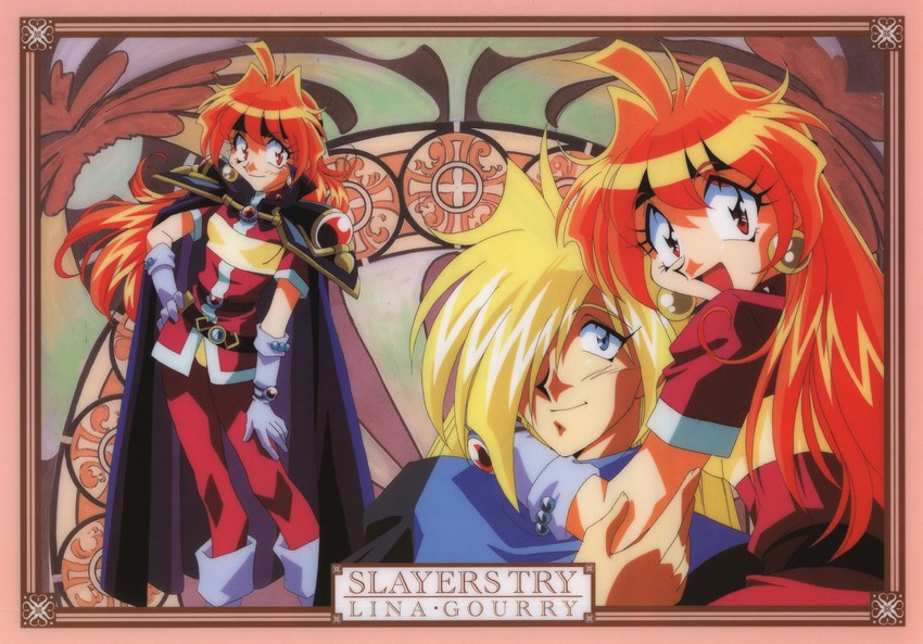 lina inverse and gourry gabriev (slayers and 1 more)