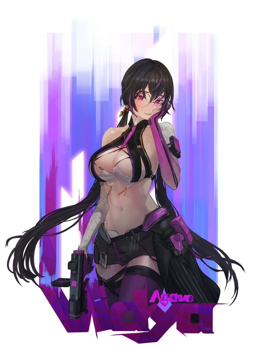 vidya shannon and vidya shannon - agave (snowbreak: containment zone) drawn by palmko