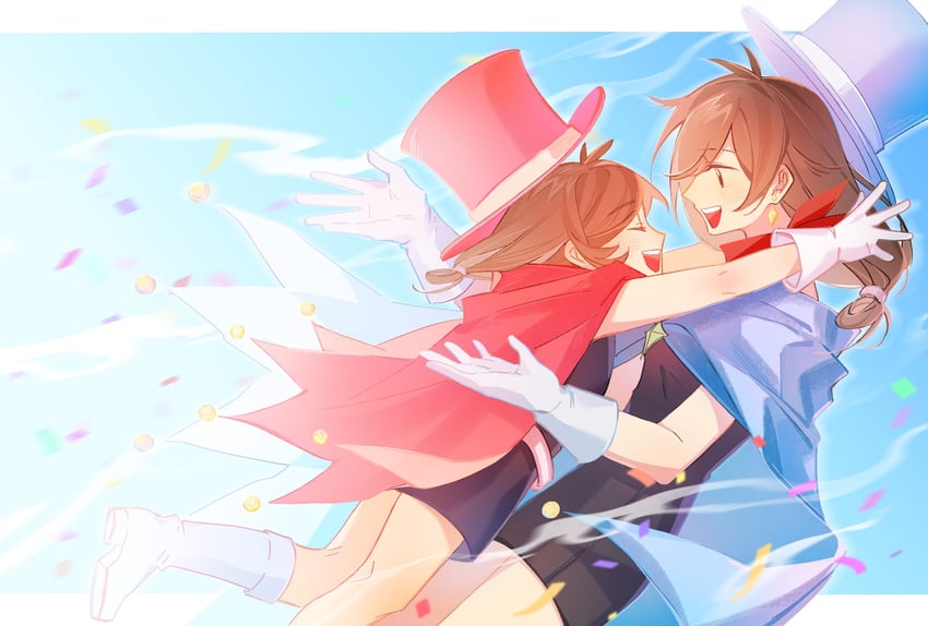 trucy wright (ace attorney and 1 more) drawn by dengfeng271