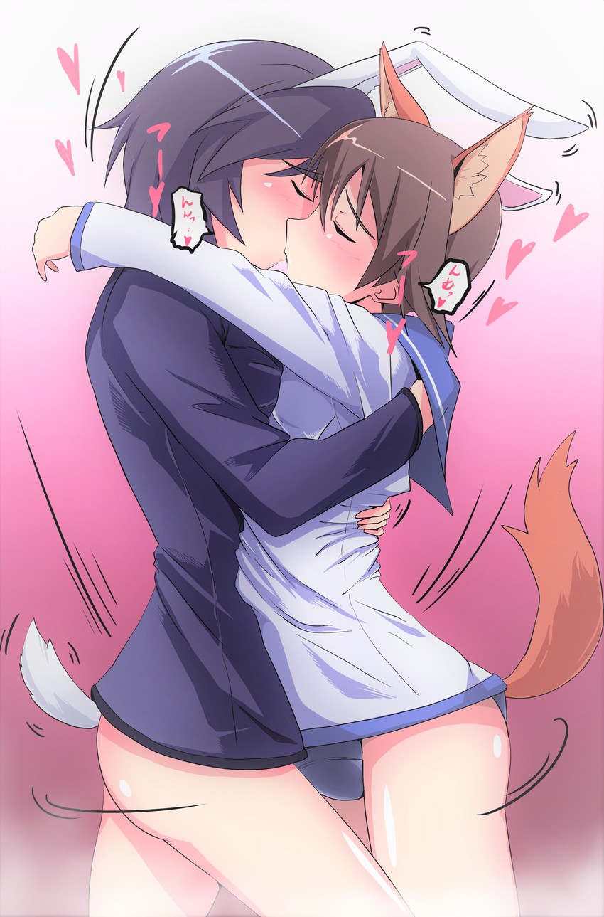 miyafuji yoshika and shimohara sadako (world witches series and 2 more) drawn by rafale1008